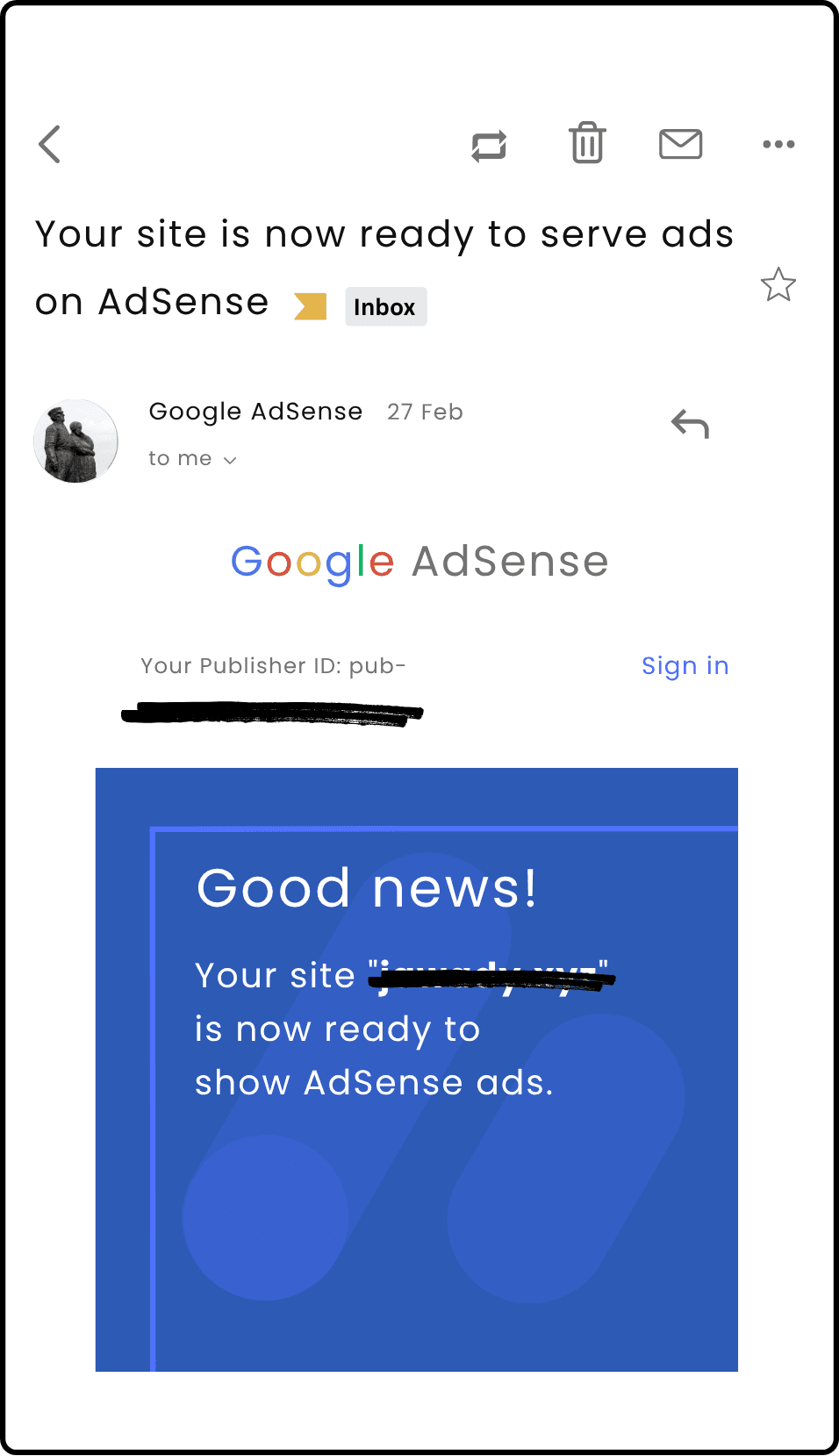 AdSense Approval Proof #25