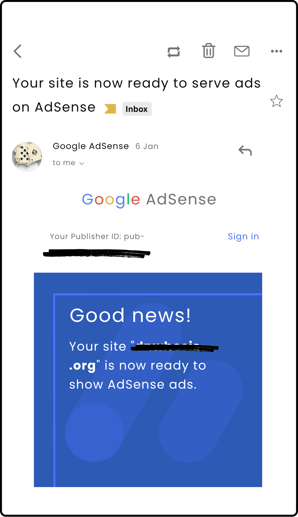 AdSense Approval Proof #3