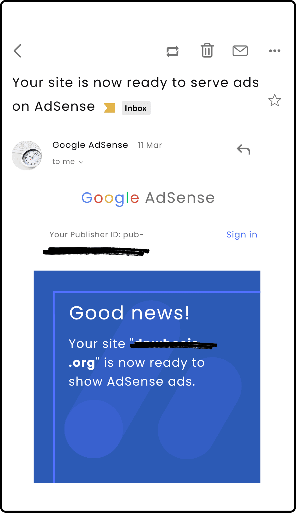 AdSense Approval Proof #30