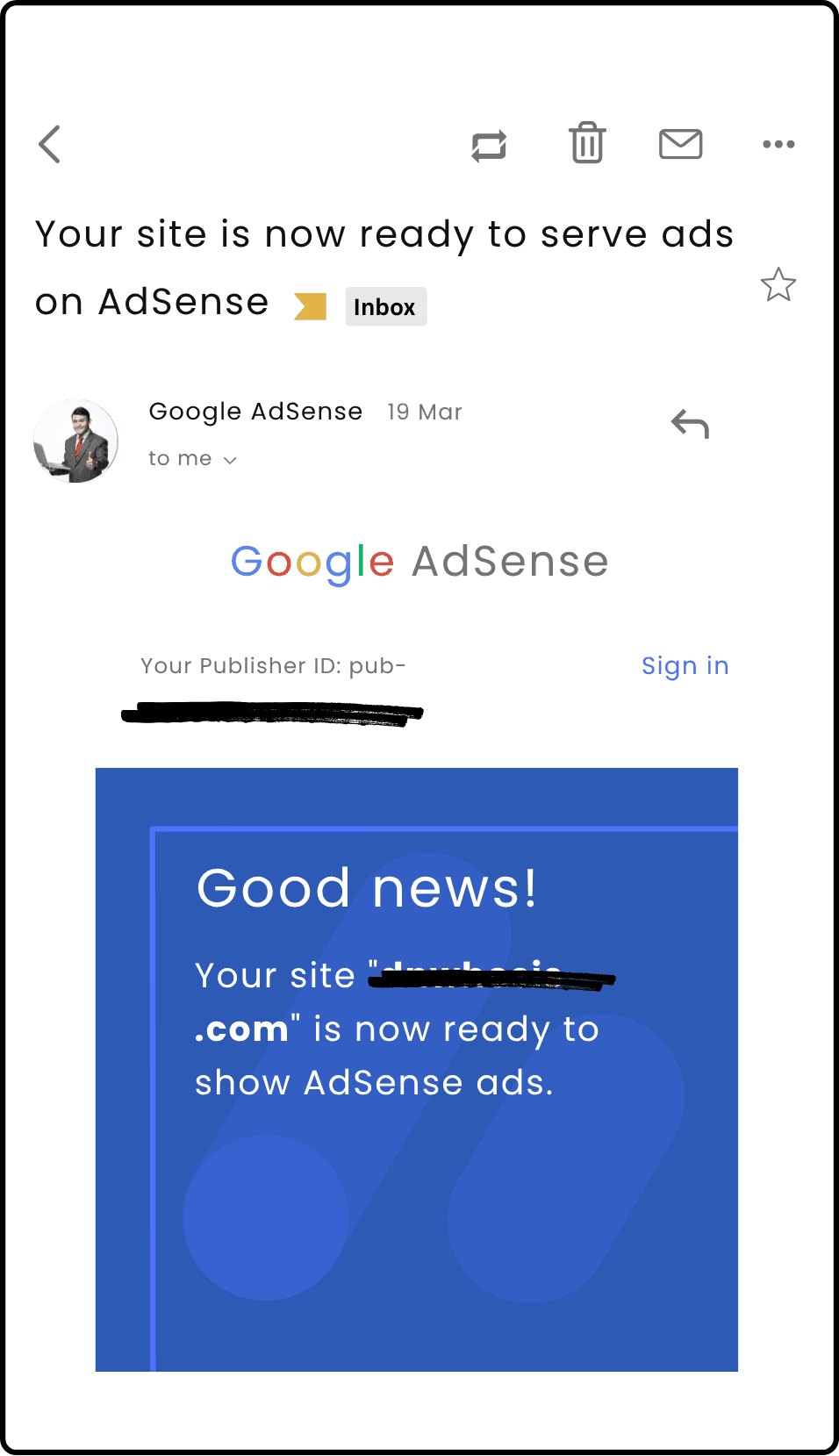 AdSense Approval Proof #33
