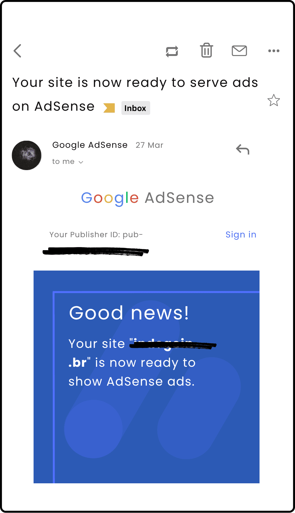 AdSense Approval Proof #35