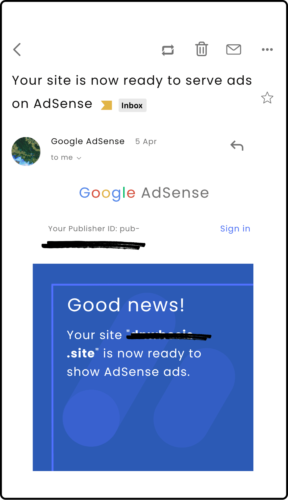 AdSense Approval Proof #40