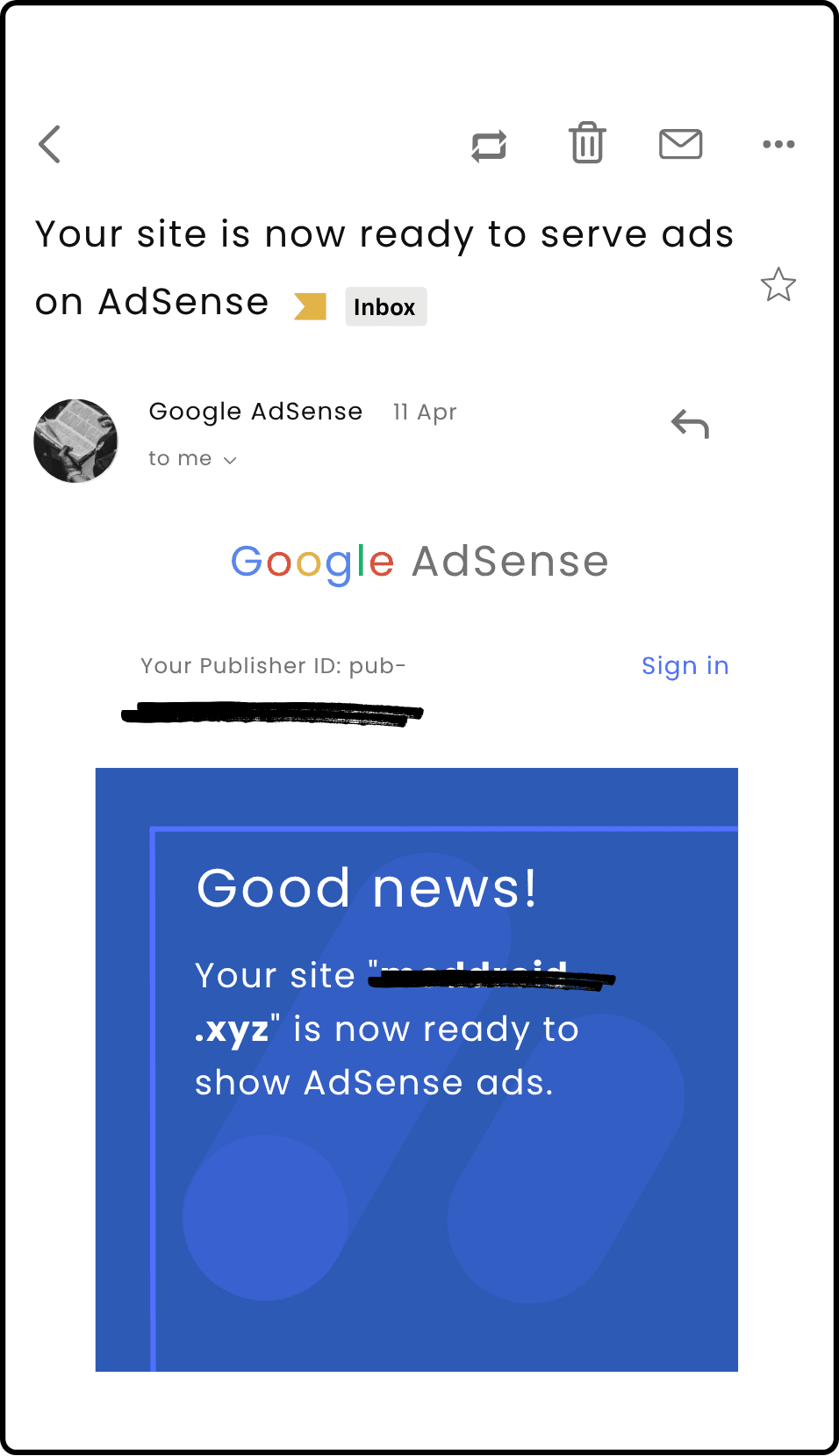 AdSense Approval Proof #43