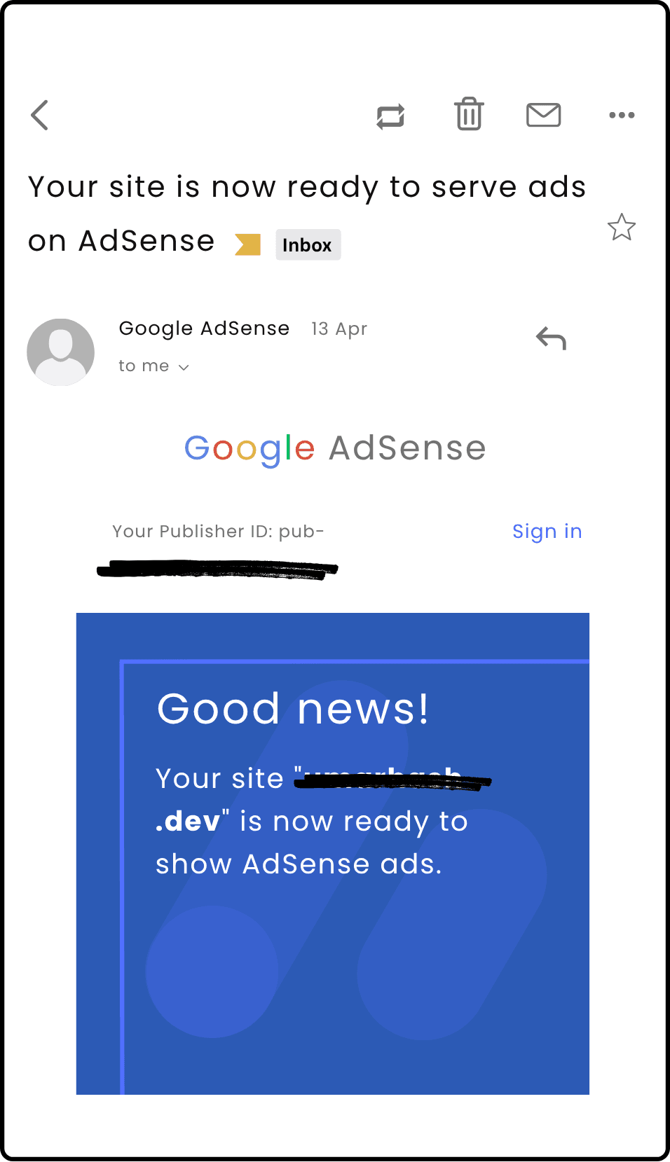 AdSense Approval Proof #46