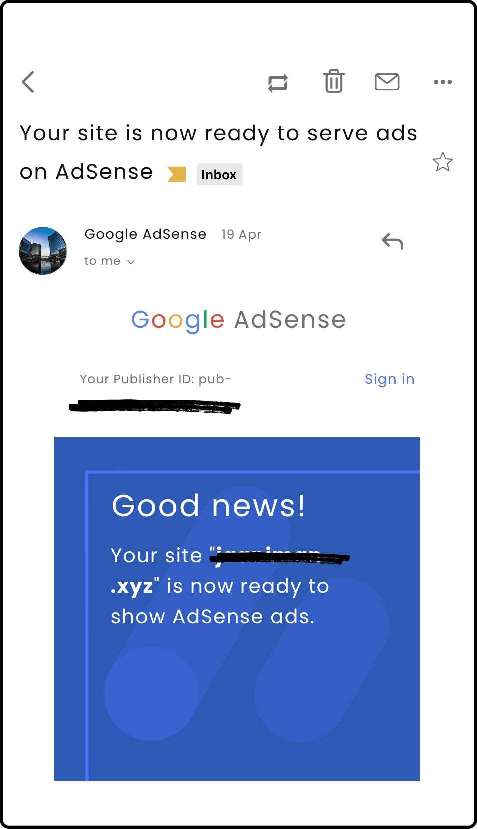 AdSense Approval Proof #50