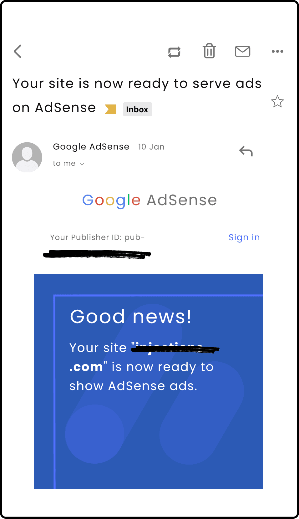 AdSense Approval Proof #9
